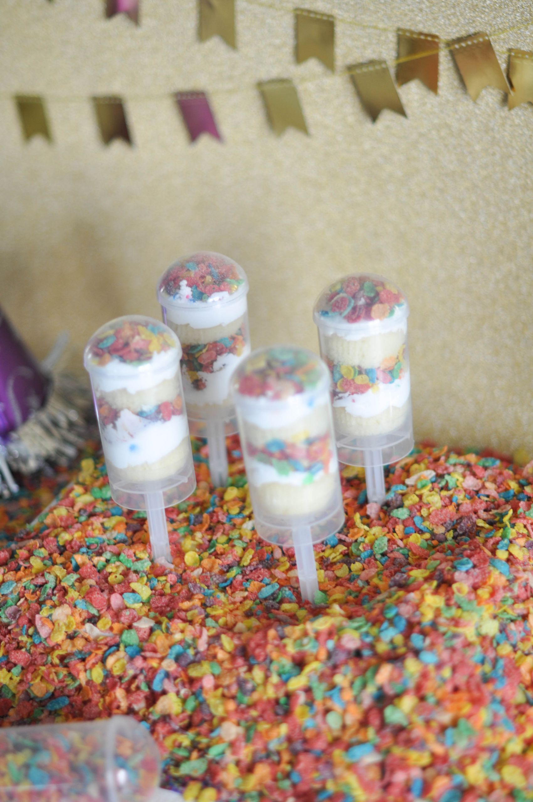 Kids New Years Party
 New Year s Eve with Kids Easy Colorful Confetti Push Pops