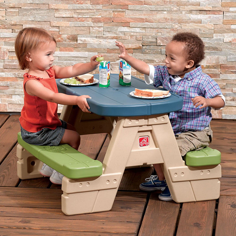 Kids Outdoor Picnic Table
 20 Picnic Table Set for Kids for Endless Outdoor Fun