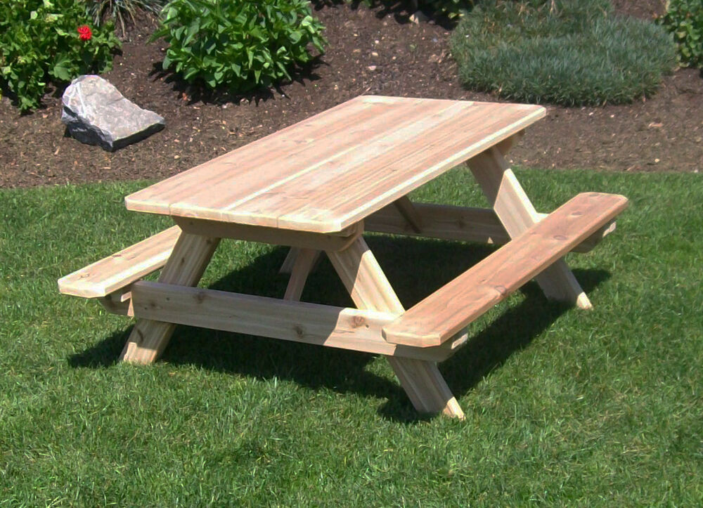 Kids Outdoor Picnic Table
 Kids Picnic Table Unfinished Pine Children s Outdoor