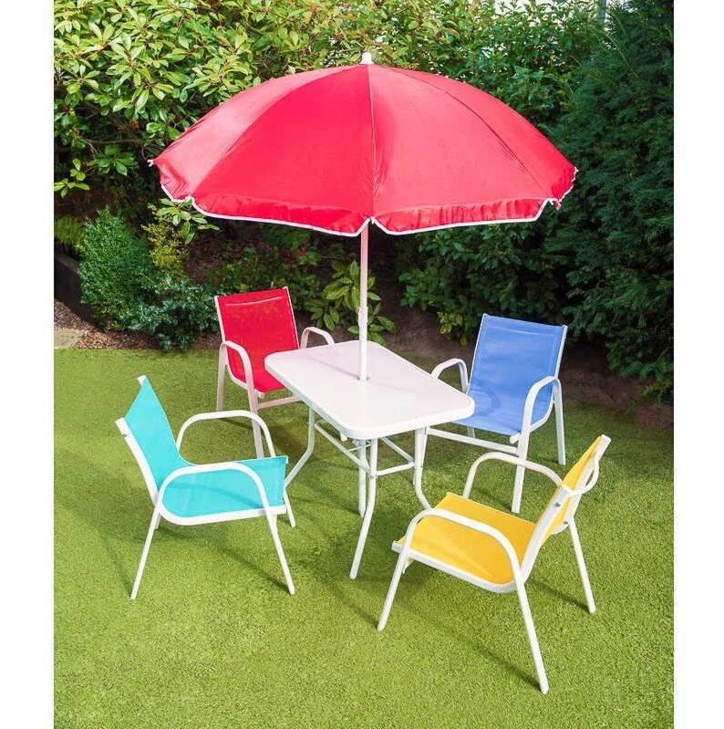 Kids Outside Table
 Kids Garden Picnic Patio Set Table Chair Furniture