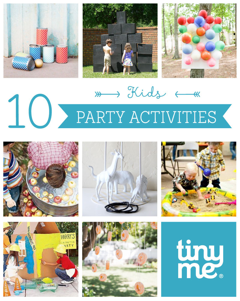 Kids Party Blog
 10 Kids Party Activities Tinyme Blog