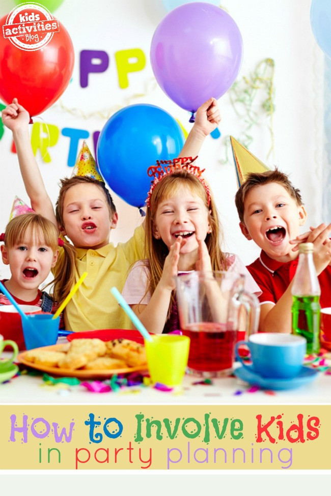 Kids Party Blog
 How to Involve Kids in Planning their Own Birthday Party