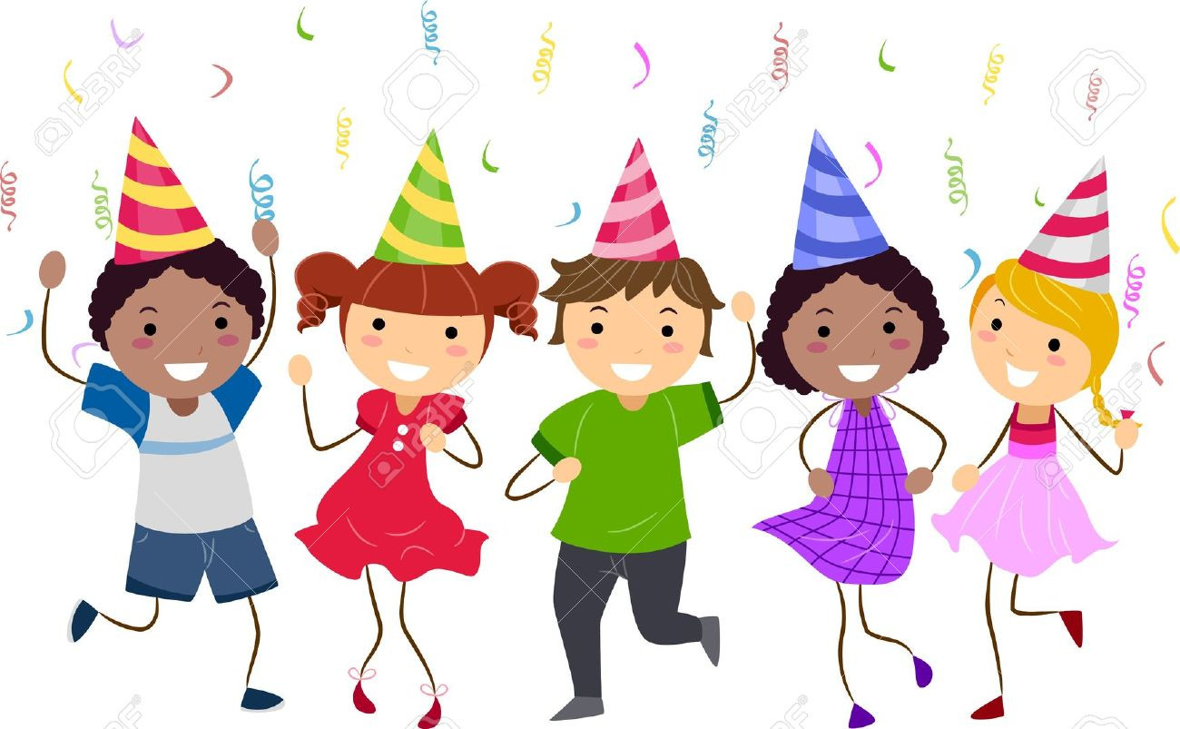 Kids Party Clipart
 Miss B s Room 14 Busy Bees Class Party