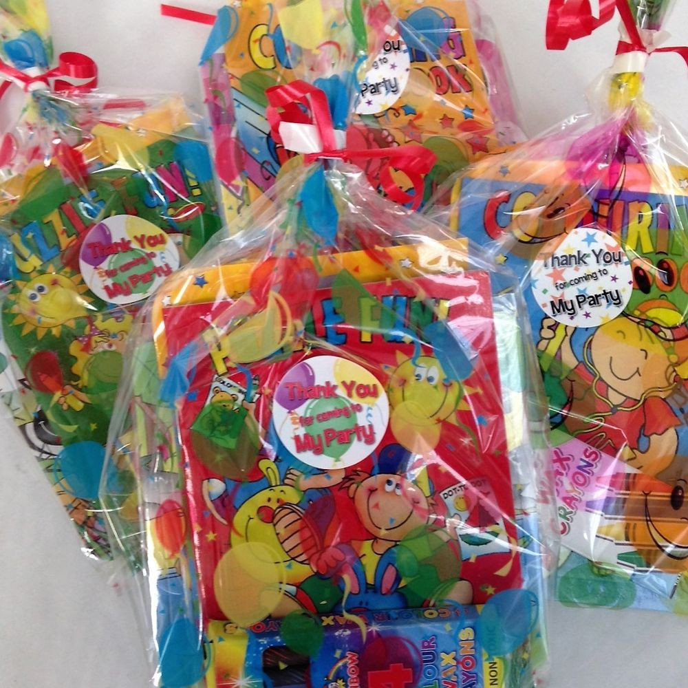 Kids Party Goodie Bags
 Pre Filled Party Bags Ready Made Uni Birthday Favours