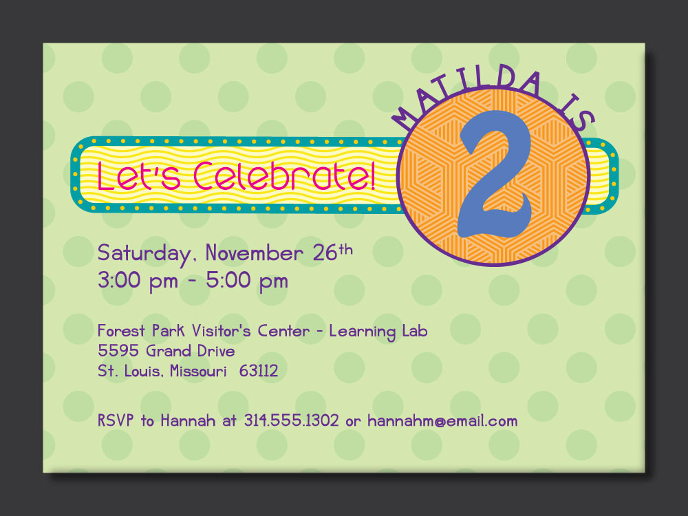 Kids Party Invitation Wording
 2nd Birthday Party Invitation Wording