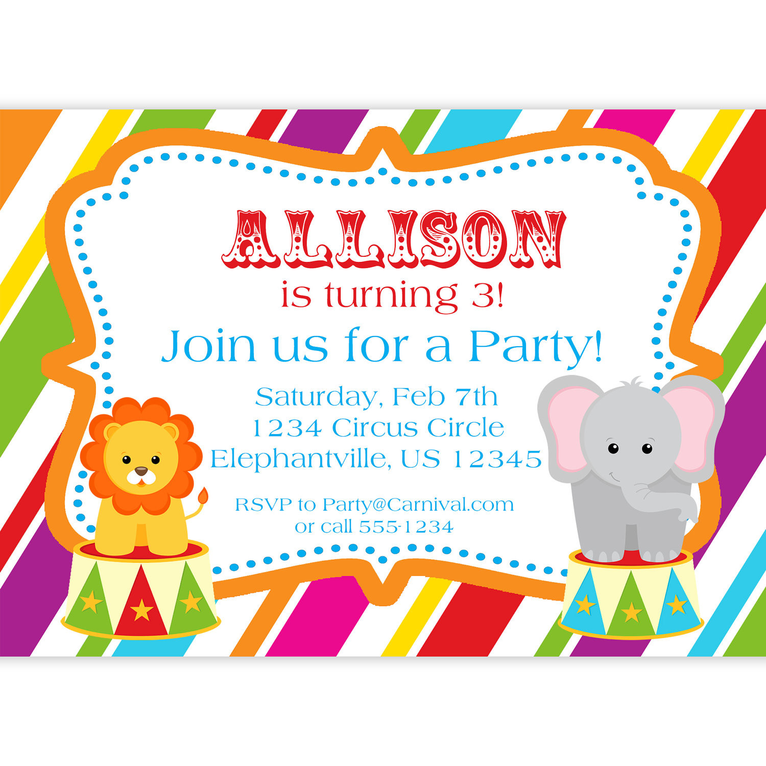 Kids Party Invitation Wording
 Art Birthday Party Invitations for your Kids – Bagvania