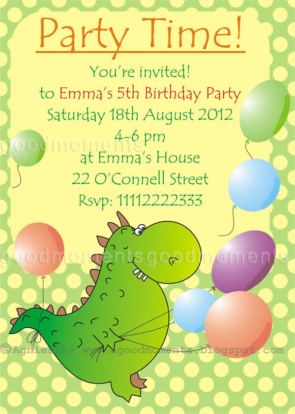 Kids Party Invitation Wording
 Kids Birthday Party Invitations Wording Ideas — FREE