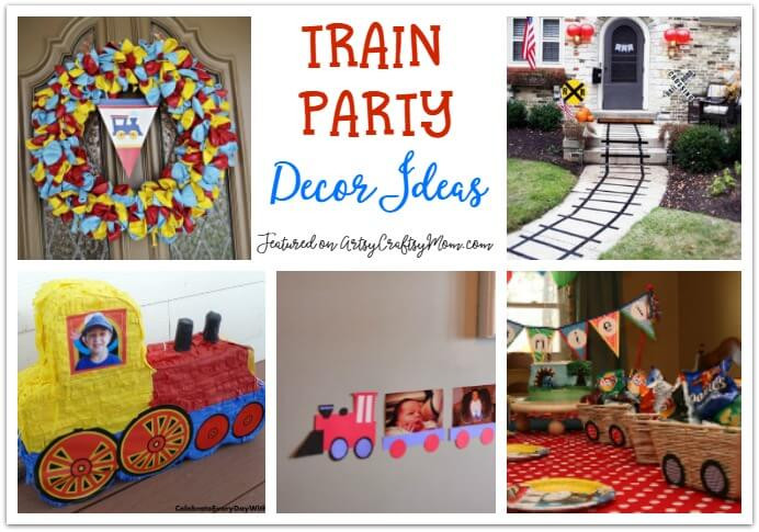 Kids Party Trains
 25 Awesome Train Party Ideas for Kids