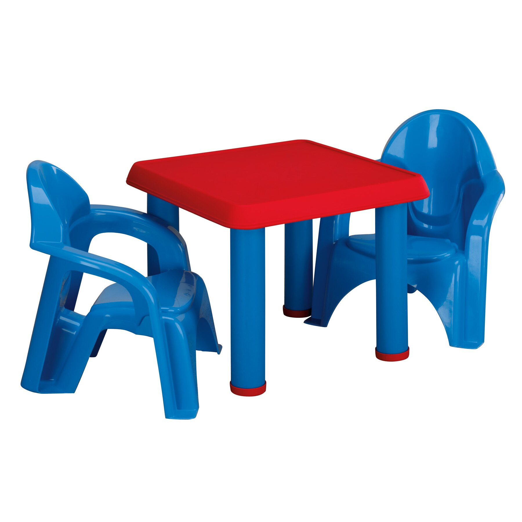 Kids Plastic Table And Chairs
 American Plastic Toys Kids 3 Piece Table and Chair Set