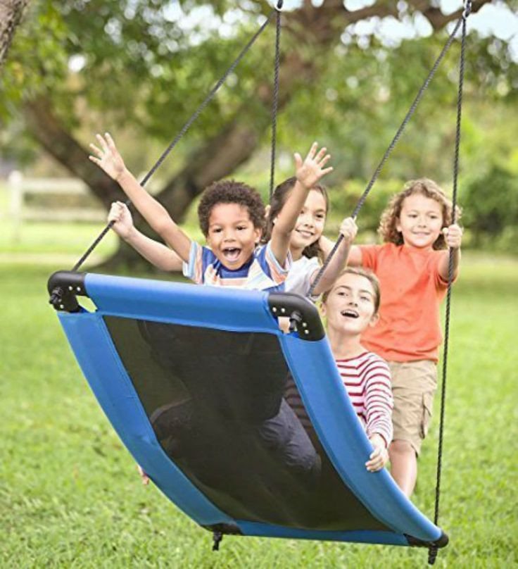 Kids Porch Swings
 Outdoor Tree Children Swing Support Seat 400 lb Curved