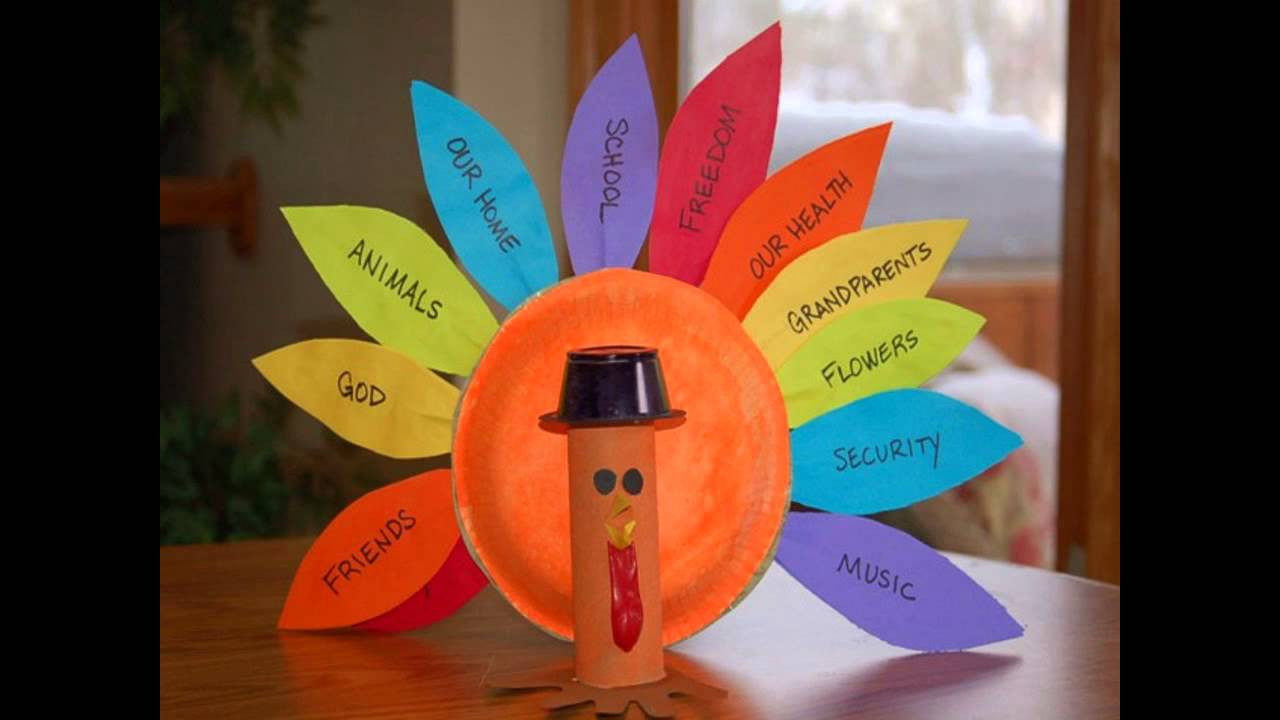 Kids Project Idea
 Easy DIY Turkey crafts ideas for kids