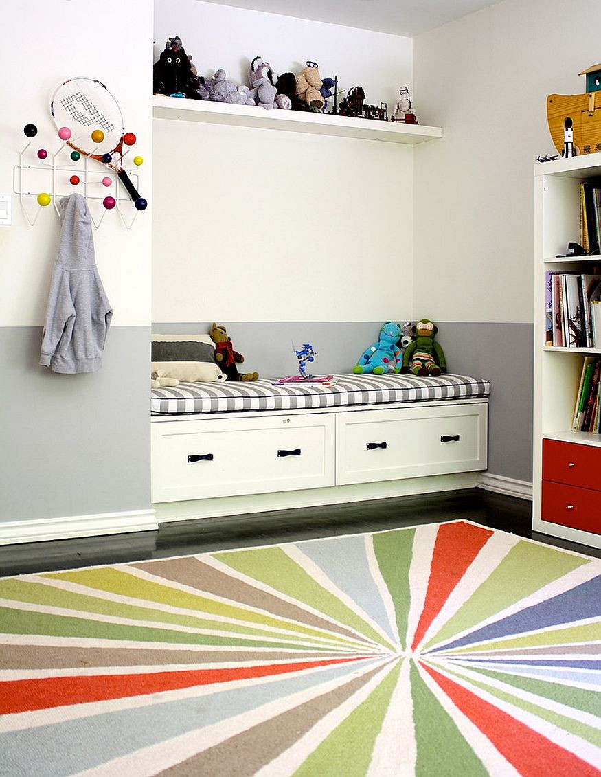 Kids Room Bench
 7 Practical Ways to Make the Most of Corners in Kids’ Room