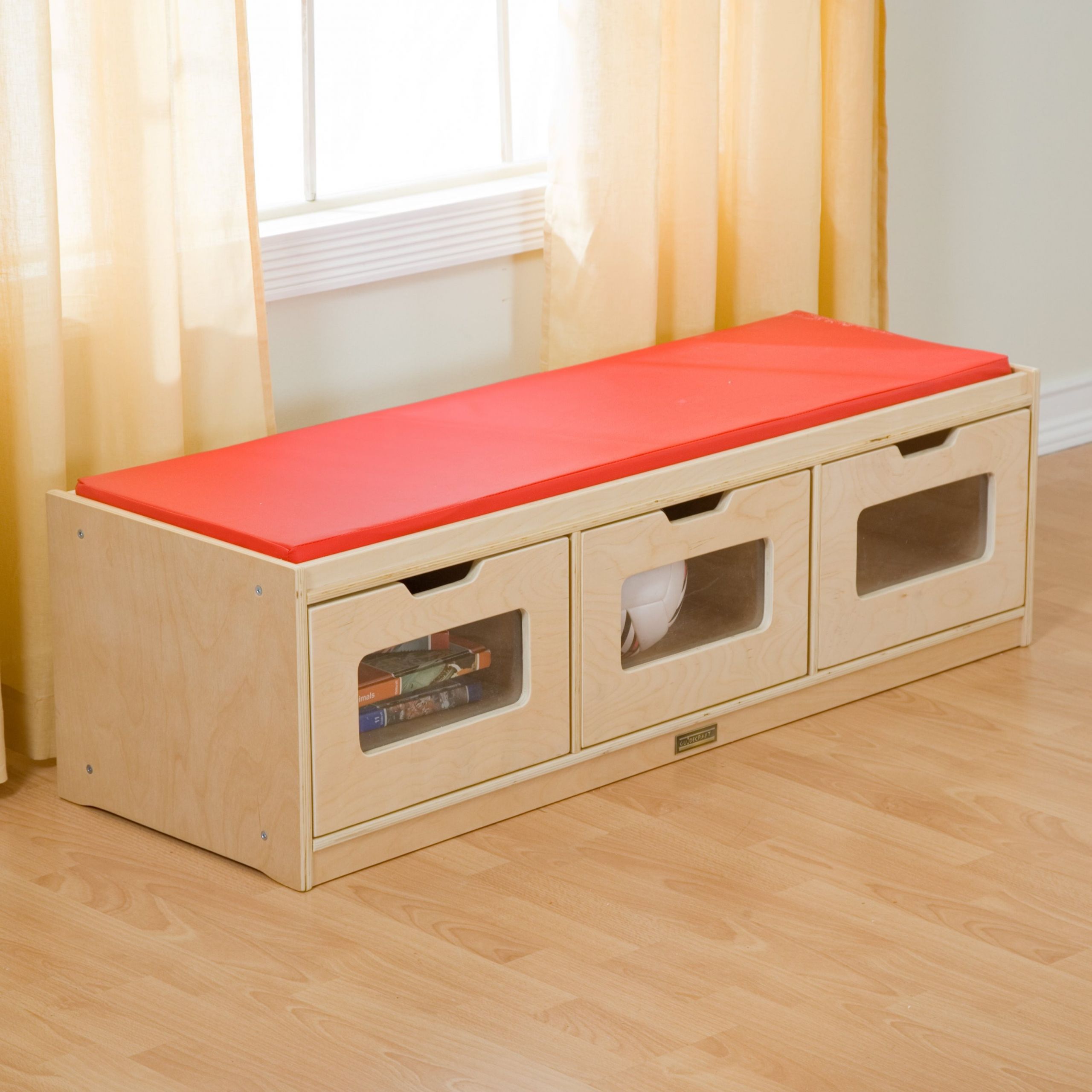 Kids Room Bench
 Long Bench With Storage – HomesFeed