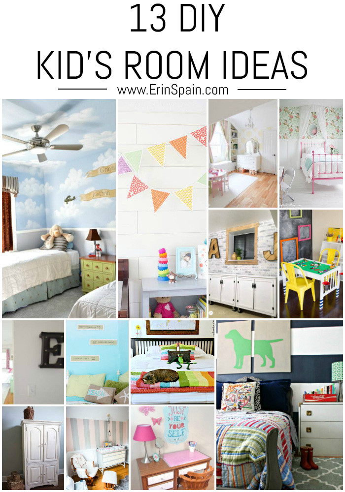 Kids Room DIY
 13 DIY Kid s Room Ideas Erin Spain