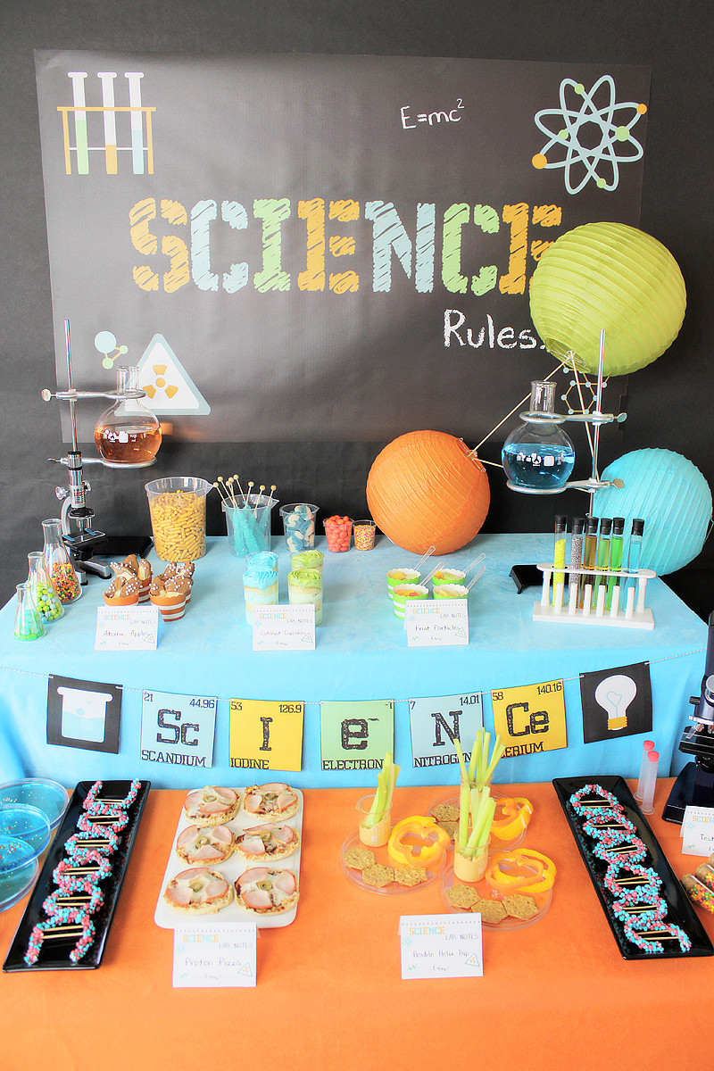 Kids Science Birthday Party
 Science Birthday Party Ideas