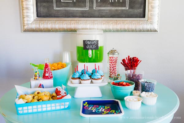 Kids Science Birthday Party
 Super Fun Science Birthday Party Ideas My Name Is