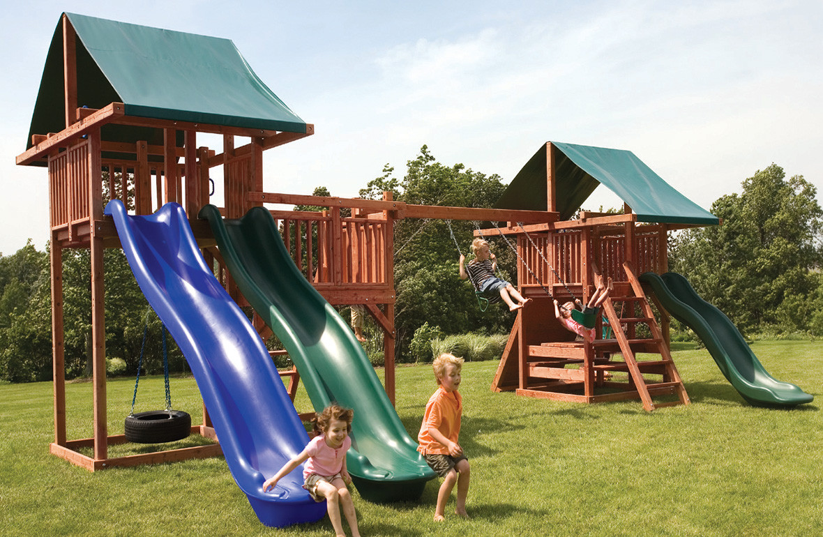 Kids Swing Slide Set
 Quality Swing and Slide Sets for Kids