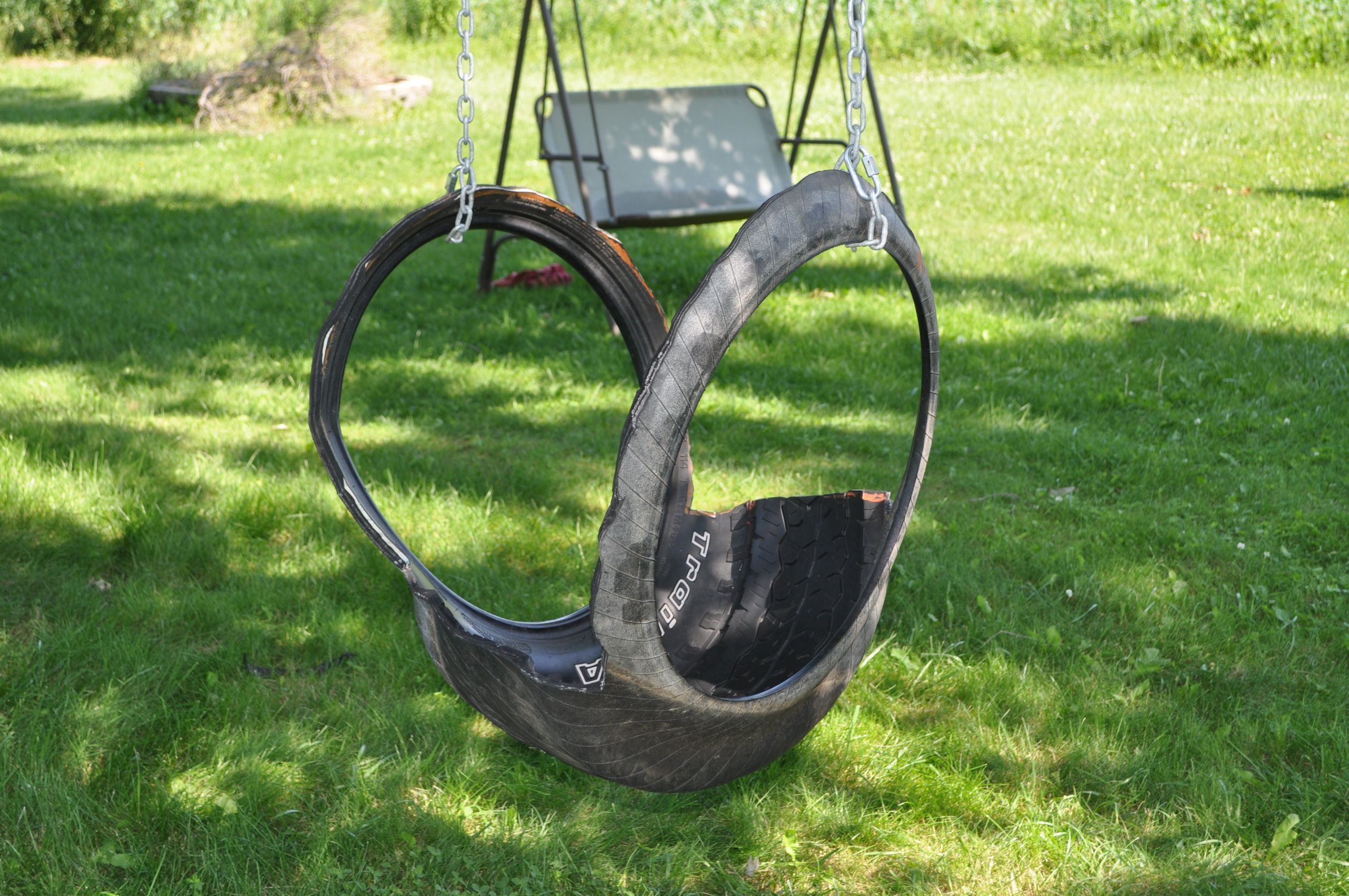 Kids Tire Swing
 Tire swing seat – Cupcakes and Sandcastles