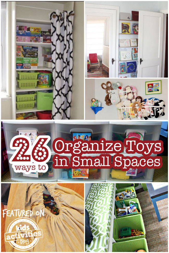 Kids Toy Organizing Ideas
 26 Ways to Organize Toys in Small Spaces