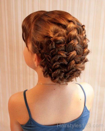 Kids Updos Hairstyles
 Braids Updo For Kids