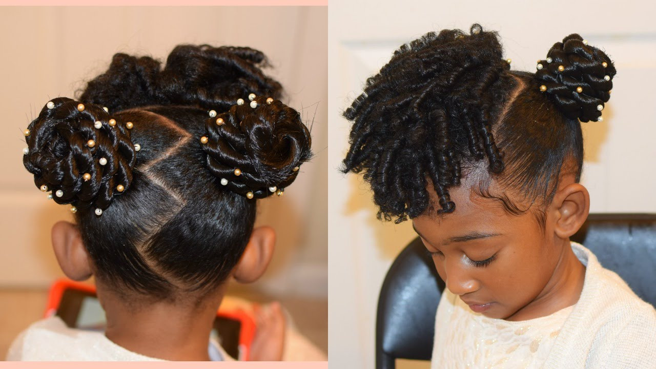 Kids Updos Hairstyles
 KIDS NATURAL HAIRSTYLES THE BUNS AND CURLS Easter