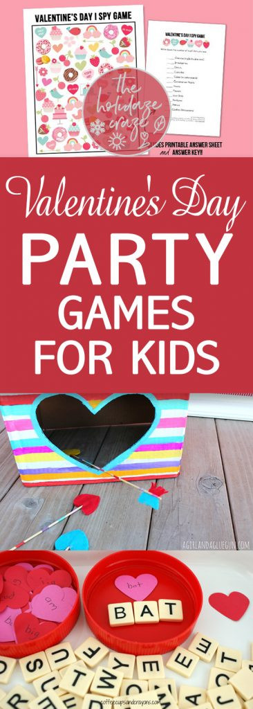 Kids Valentine Party Games
 Valentine s Day Party Games for Kids