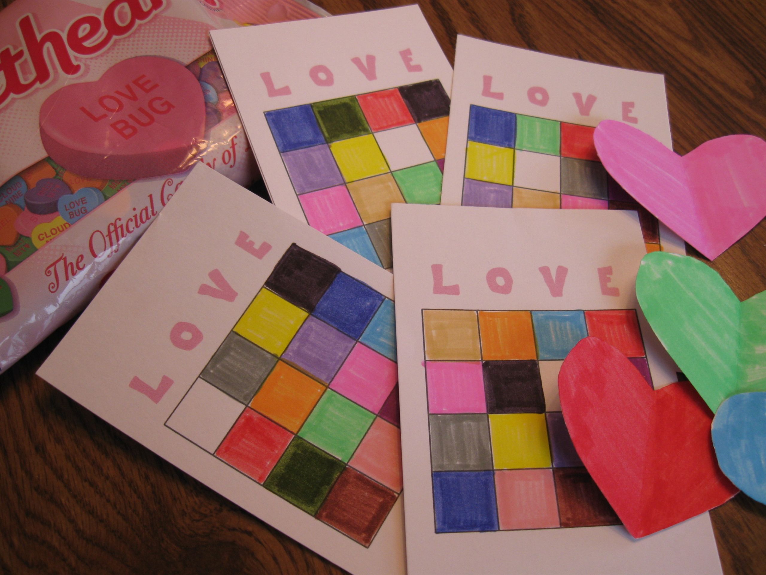 Kids Valentine Party Games
 Valentine’s Day Kids’ Party Game Color Bingo – Sisters