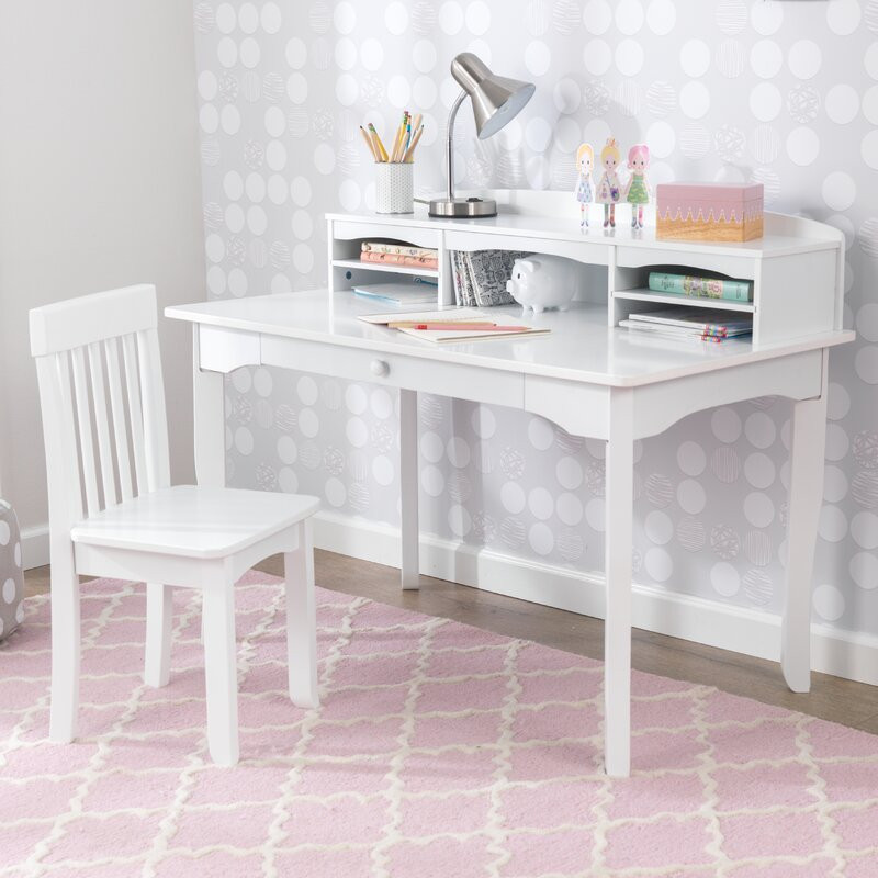 Kids Writing Table
 KidKraft Avalon Kids 41 6" Writing Desk with Hutch and