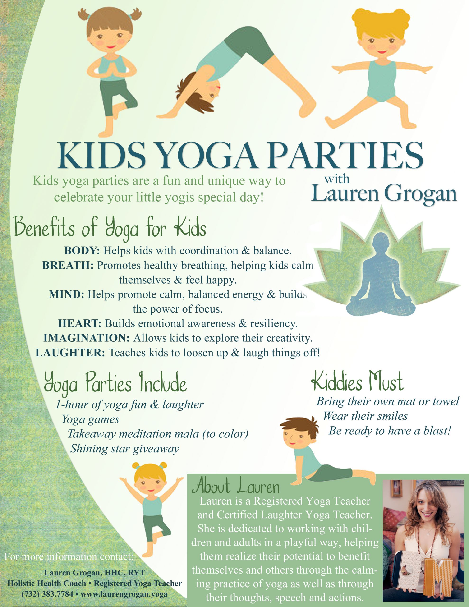 Kids Yoga Party
 Yoga