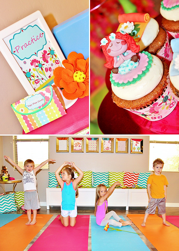 Kids Yoga Party
 Playful & Healthy Yoga Themed 2nd Birthday Hostess with