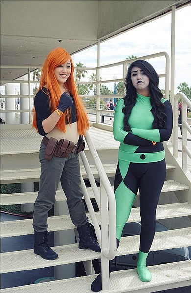 Kim Possible Costume DIY
 Kim Possible and Shego