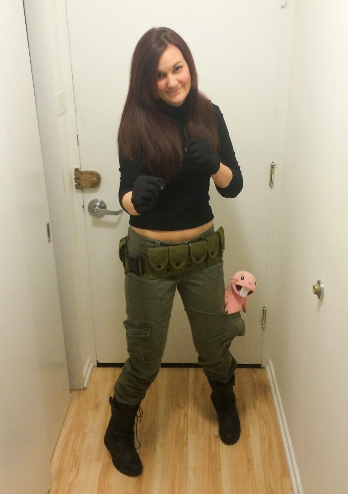 Kim Possible Costume DIY
 Halloween Costume Kim Possible Holidays