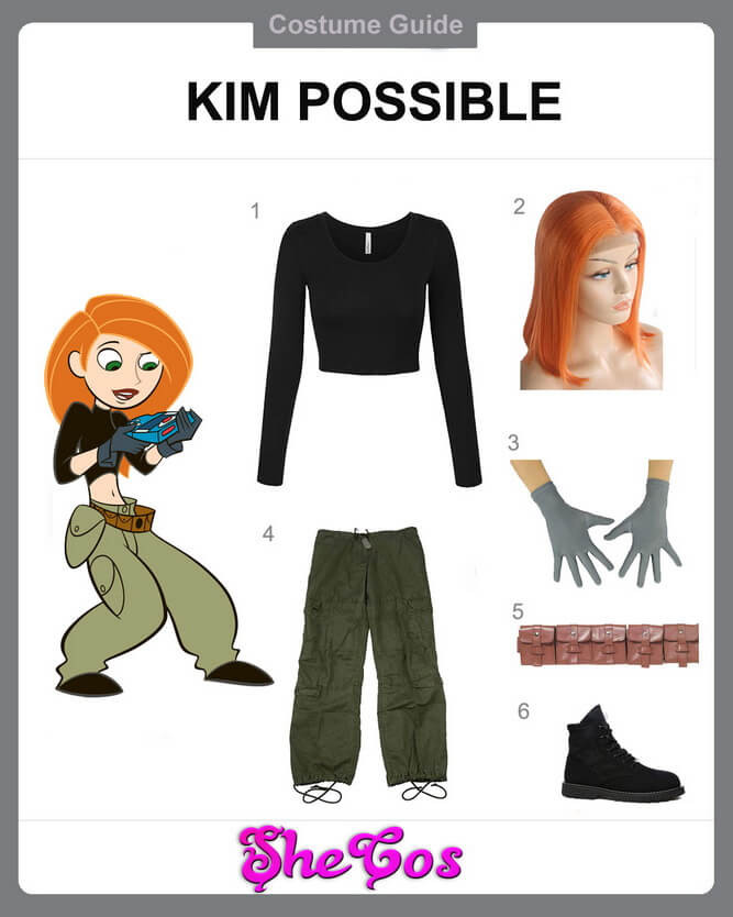 Kim Possible Costume DIY
 The pleted Kim Possible Costume DIY Guide