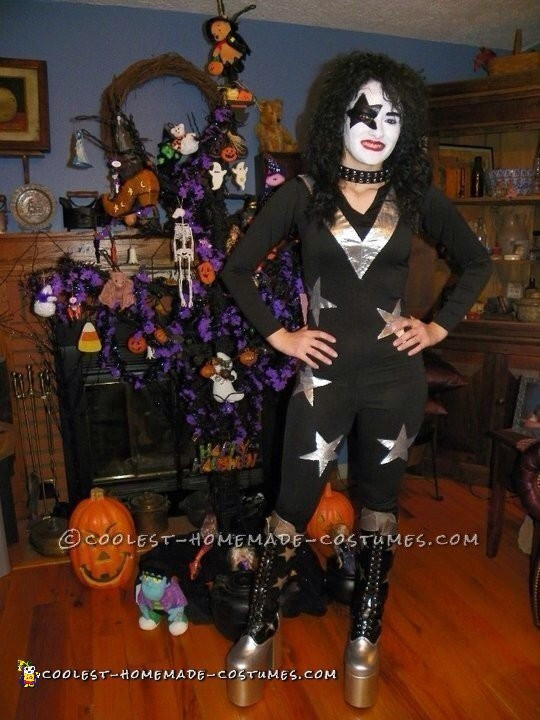 Kiss Costumes DIY
 Cool Homemade KISS Starchild Female Costume