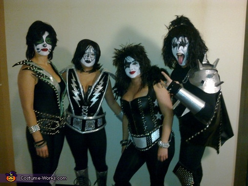 Kiss Costumes DIY
 KISS Chicks Costume