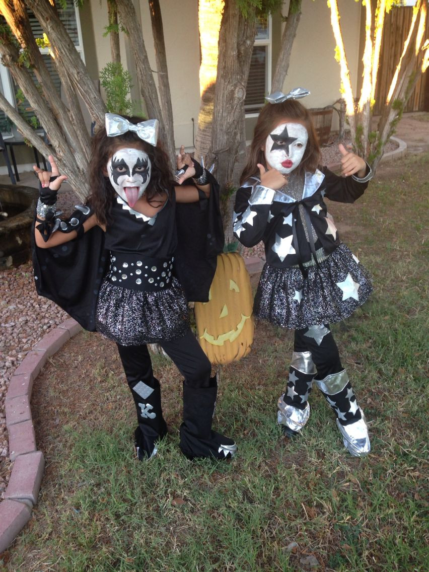 Kiss Costumes DIY
 Kids halloween kiss costume Russell Simmons and Paul