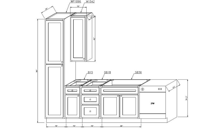 Kitchen Cabinet Sizes
 Helpful Kitchen Cabinet Dimensions Standard for Daily Use