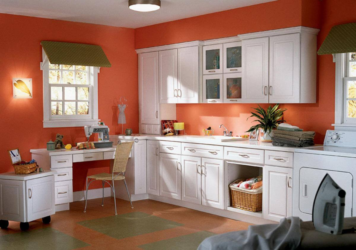 Kitchen Cabinets Color Ideas
 Kitchen Color Schemes with White Cabinets Interior