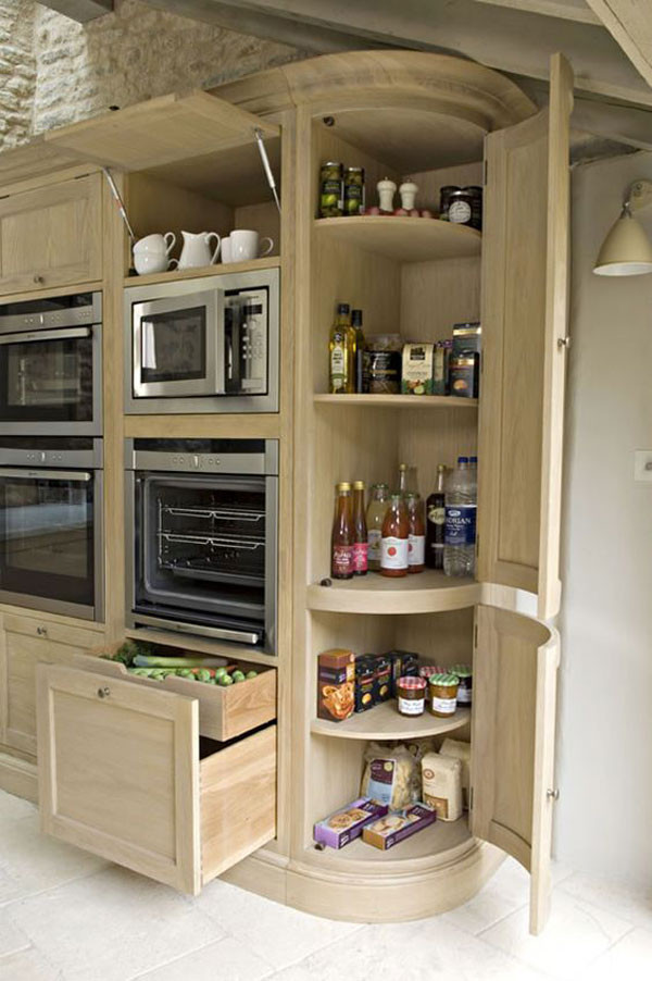 Kitchen Corner Cabinet Storage
 Fabulous Hacks to Utilize The Space of Corner Kitchen