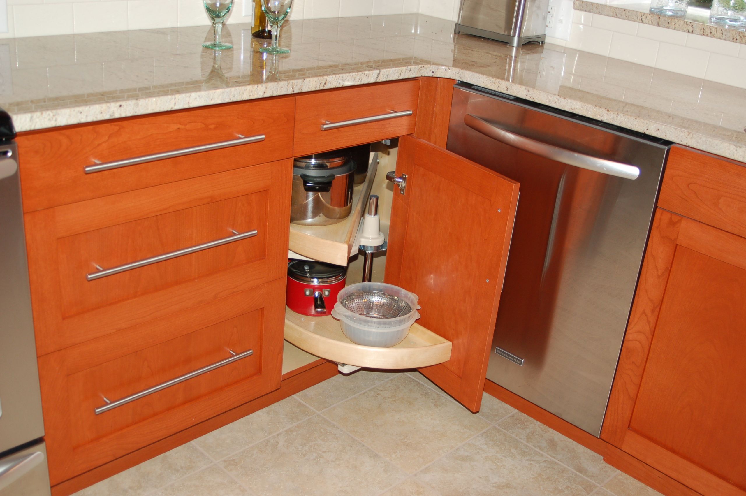 Kitchen Corner Cabinet Storage
 Kitchen storage solutions