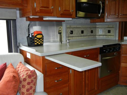 Kitchen Counter Extension
 RV Countertop Extension Mod More Space Less Problems
