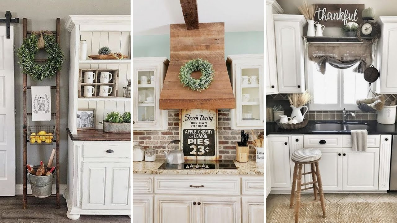 Kitchen Decorations DIY
 DIY Rustic Shabby chic style Kitchen decor Ideas