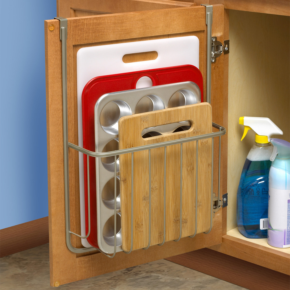 Kitchen Door Organizer
 Bakeware Organizer in Cabinet Door Organizers