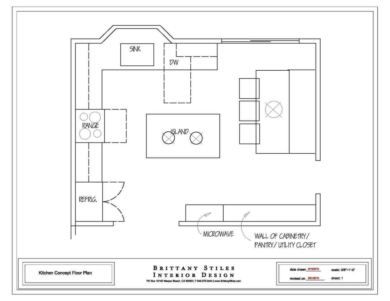 Kitchen Floor Plans With Islands
 Detailed All Type Kitchen Floor Plans Review Small