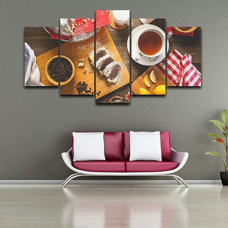 Kitchen Framed Wall Art
 Framed Canvas Kitchen Wall Art Home Decor