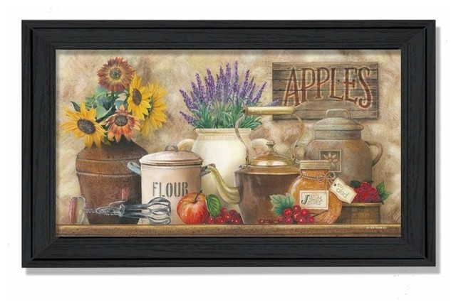 Kitchen Framed Wall Art
 "Antique Kitchen" by Ed Wargo Printed Framed Wall Art