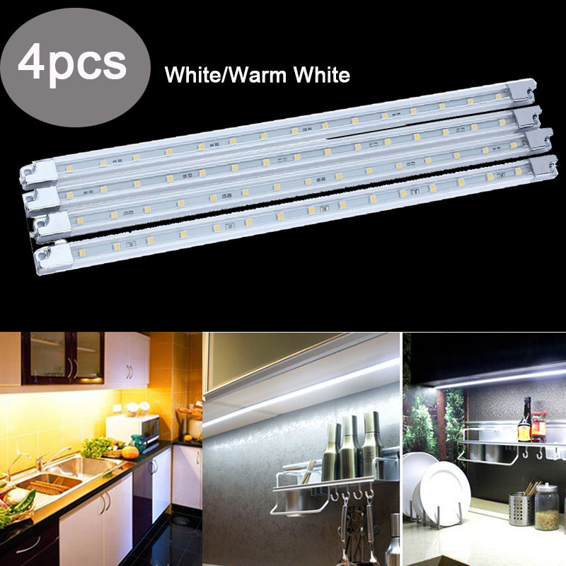 Kitchen Led Lights Under Cabinet
 4x Bar Kit Kitchen Night Light Under Cabinet Counter LED