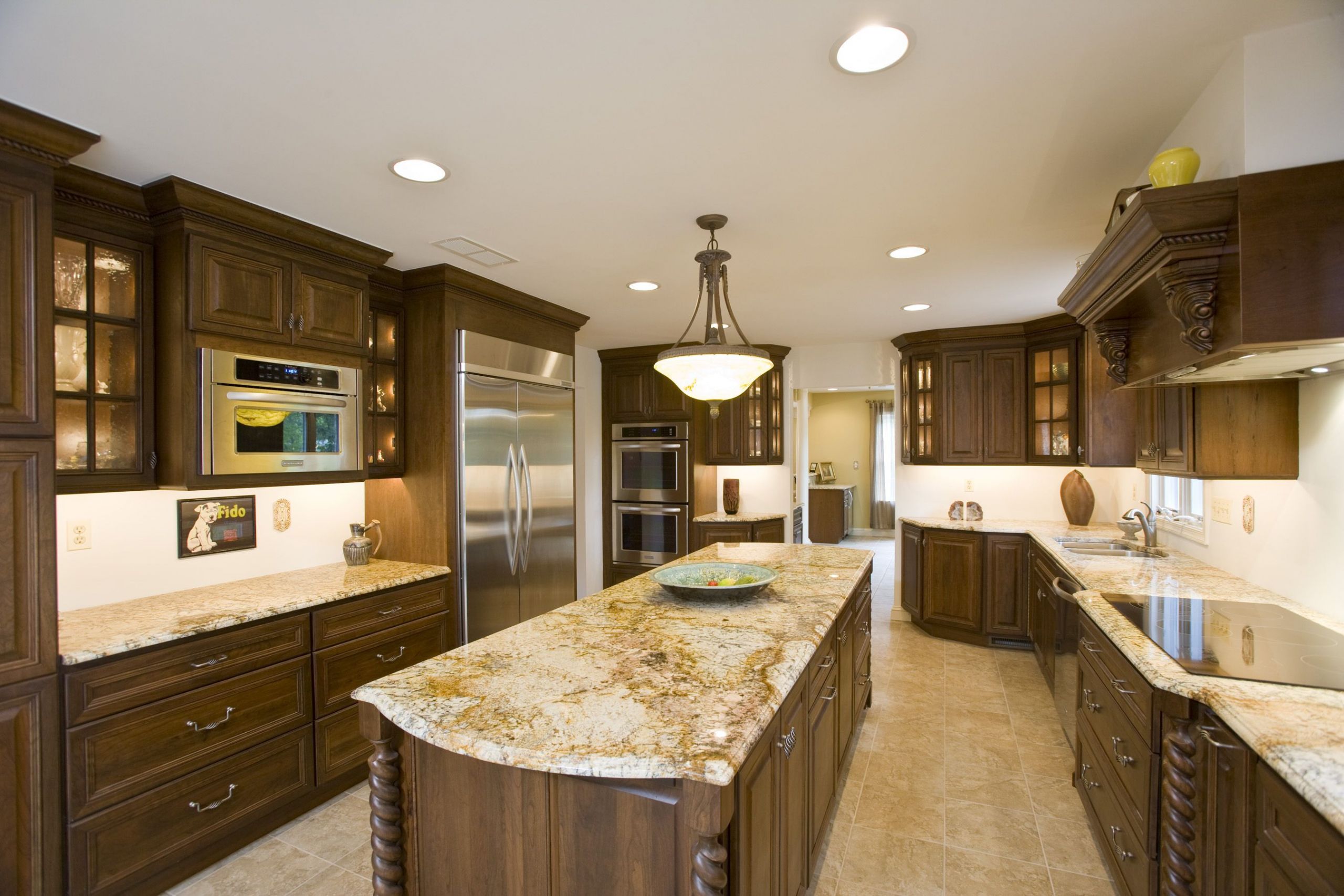 Kitchen Marble Counters
 Granite Kitchen Countertops Improving Kitchen