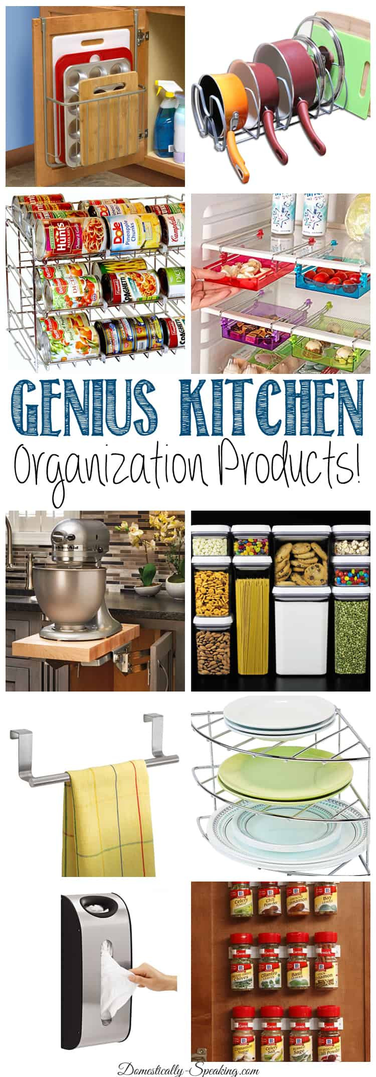 Kitchen Organization Product
 Genius Kitchen Organization Products Domestically Speaking