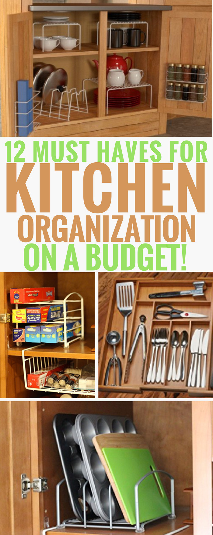 Kitchen Organization Product
 12 Must Have Products for Kitchen Organization A Bud